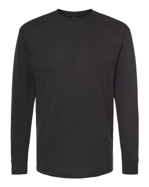 Unisex Gold Soft Touch Long Sleeve T-Shirt – Front