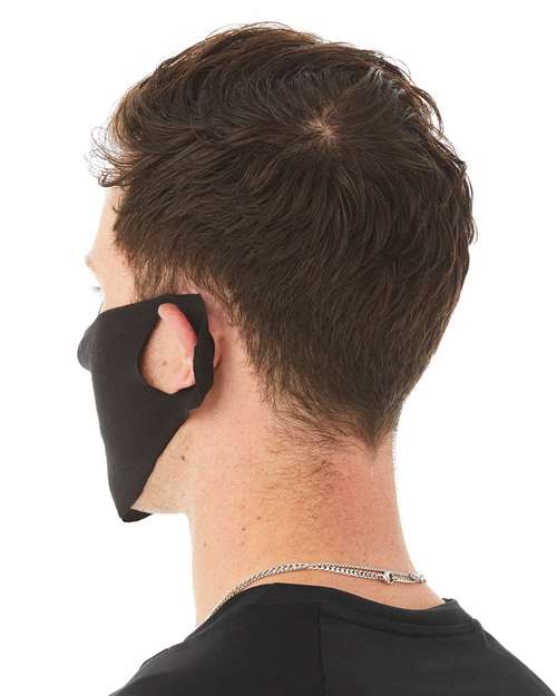 Lightweight Fabric Face Mask - CVC 52/48 Cotton/Poly – Back
