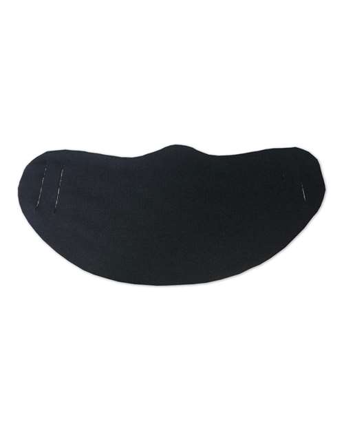 Lightweight Fabric Face Mask - CVC 52/48 Cotton/Poly – Front
