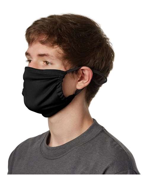 2-Ply Polyester Pocket Face Mask – Side