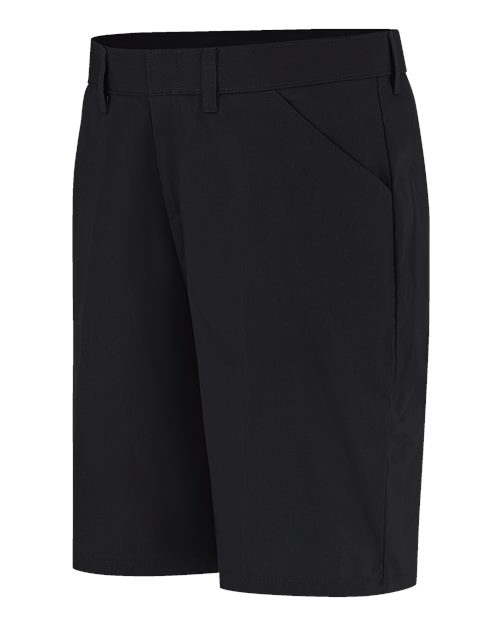 Women's Flat Front Shorts – Detail