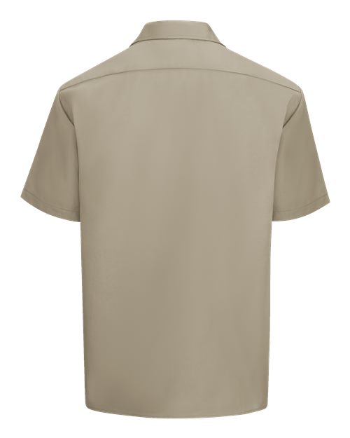 Men's Short Sleeve Work Shirt – Back