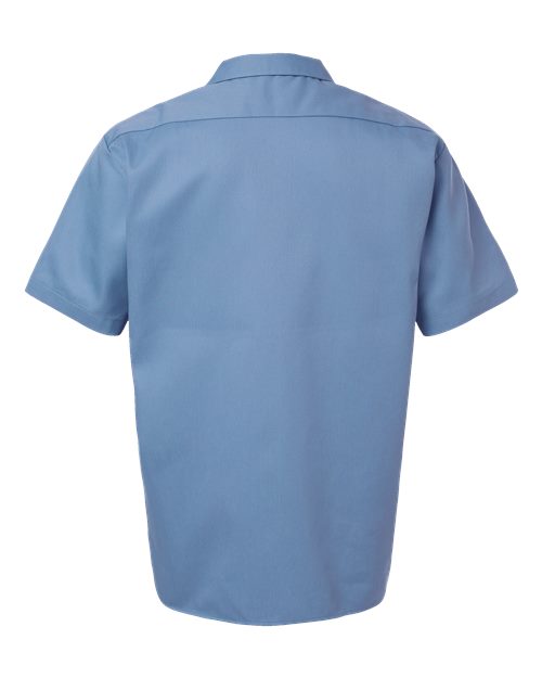 Men's Short Sleeve Work Shirt – Back