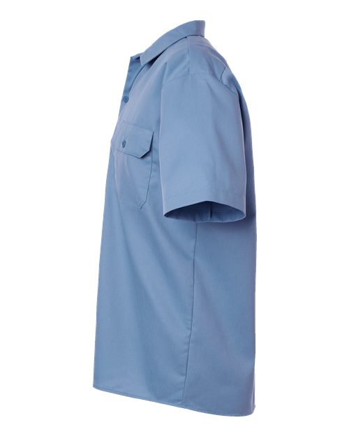 Men's Short Sleeve Work Shirt – Detail