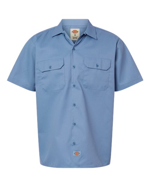 Men's Short Sleeve Work Shirt – Front