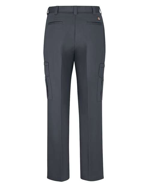 Men's Extended Sizes Industrial Cotton Cargo Pants – Back