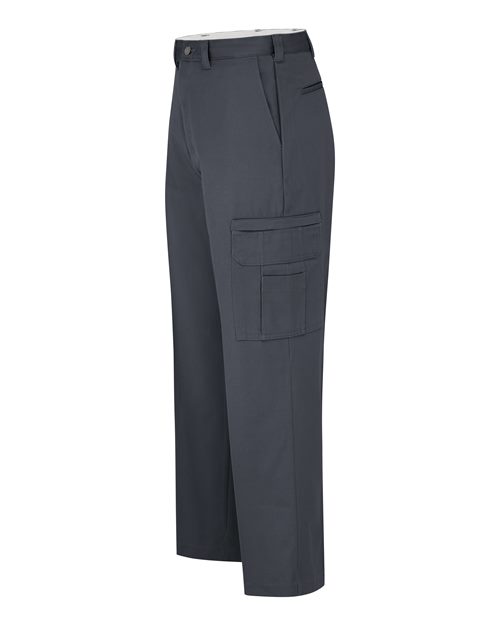 Men's Extended Sizes Industrial Cotton Cargo Pants – Detail