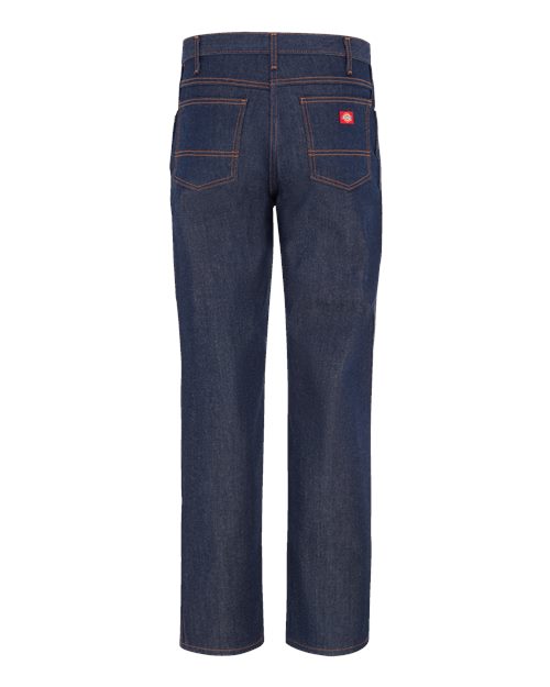 Men's Straight 5-Pocket Jeans – Back