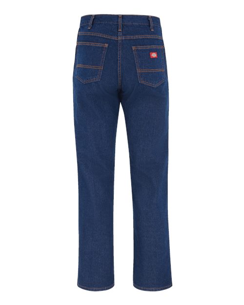 Men's Straight 5-Pocket Jeans – Back