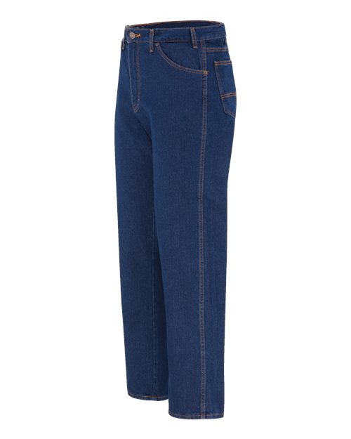 Men's Straight 5-Pocket Jeans – Detail
