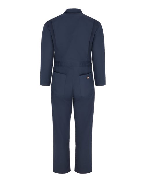 Men's Basic Blended Long Sleeve Coverall – Back