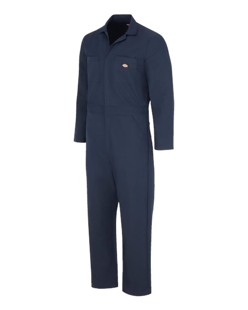 Men's Tall Basic Blended Long Sleeve Coverall – Detail