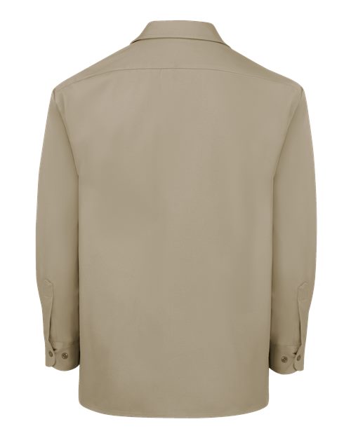 Men's Heavyweight Cotton Long Sleeve Shirt – Back