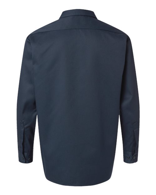 Men's Long Sleeve Work Shirt – Back
