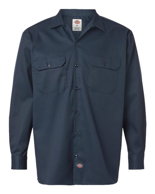Men's Long Sleeve Work Shirt – Front