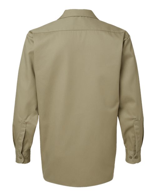 Men's Long Sleeve Work Shirt – Back