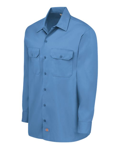 Men's Tall Long Sleeve Work Shirt – Detail