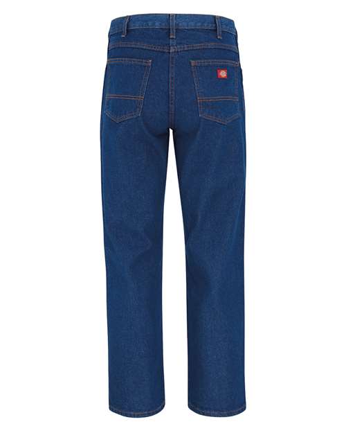 Men's Extended Sizes Industrial Relaxed Fit Jeans – Back