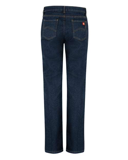 Women's Industrial 32" Inseam 5-Pocket Flex Jeans – Back