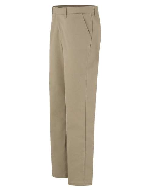 Women's Industrial Flat Front Pants – Side