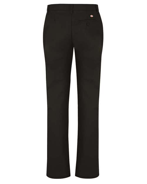 Women's Extended Sizes Industrial Flat Front Pants – Back
