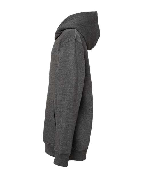 Youth Triblend Fleece Hooded Sweatshirt – Detail
