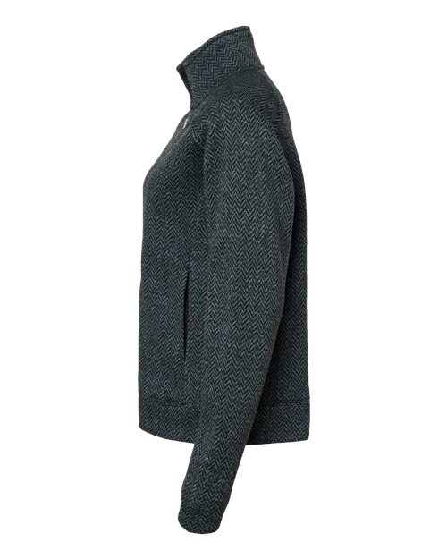 Women's Traverse Full-Zip Sweater – Detail
