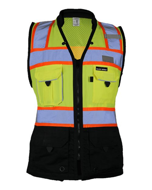 Women's Premium Black Series® Heavy Duty Surveyors Vest – Front
