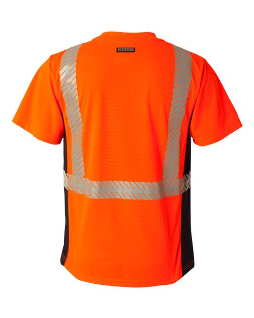 Unisex Premium Black Series® Breathable Tape Class 2 T-Shirt – Back