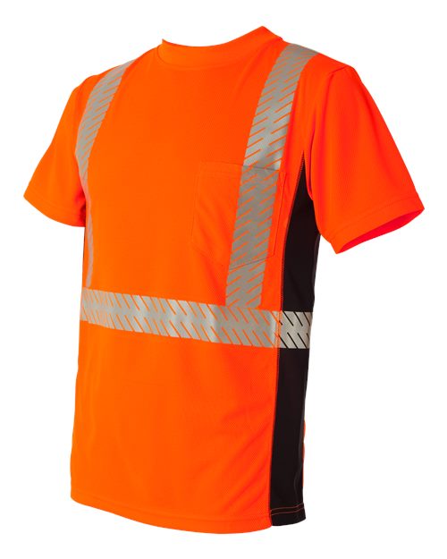 Unisex Premium Black Series® Breathable Tape Class 2 T-Shirt – Side