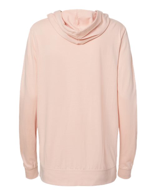 Women's Sueded Jersey Hooded Sweatshirt – Back