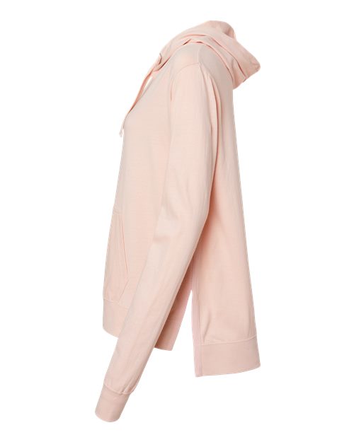 Women's Sueded Jersey Hooded Sweatshirt – Detail