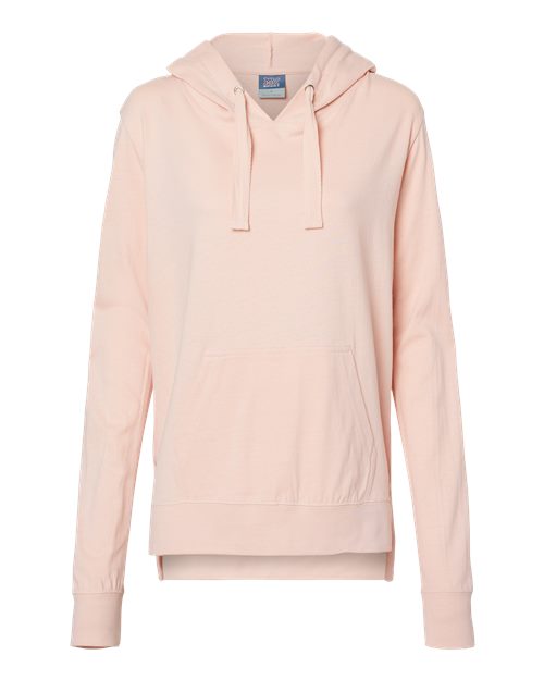 Women's Sueded Jersey Hooded Sweatshirt – Front