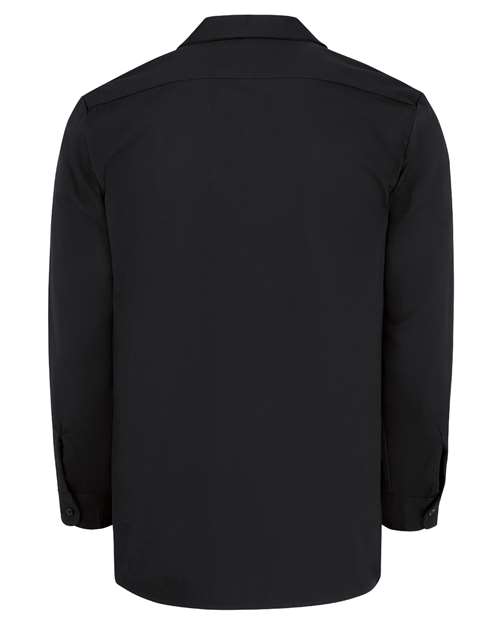Men's Tall Industrial Cotton Long Sleeve Work Shirt – Back
