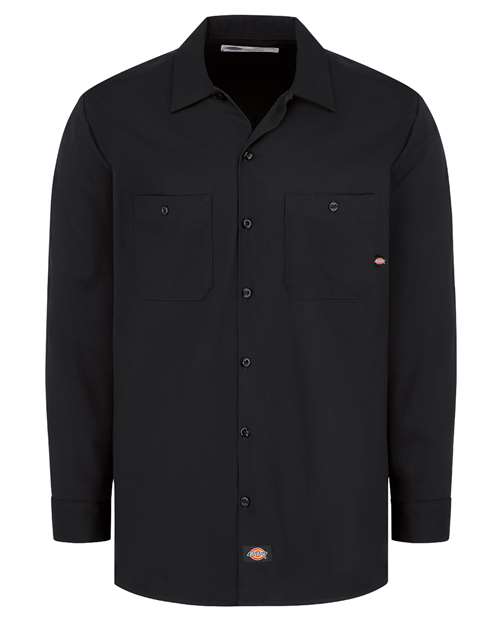 Men's Tall Industrial Cotton Long Sleeve Work Shirt