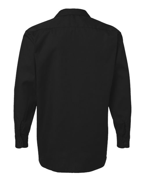 Men's Industrial Long Sleeve Work Shirt – Back