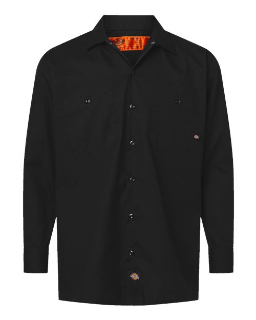 Men's Industrial Long Sleeve Work Shirt – Front