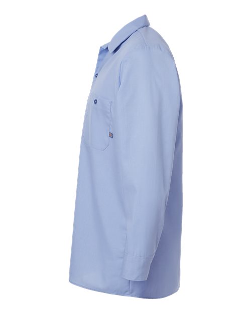 Men's Tall Industrial Long Sleeve Work Shirt – Detail