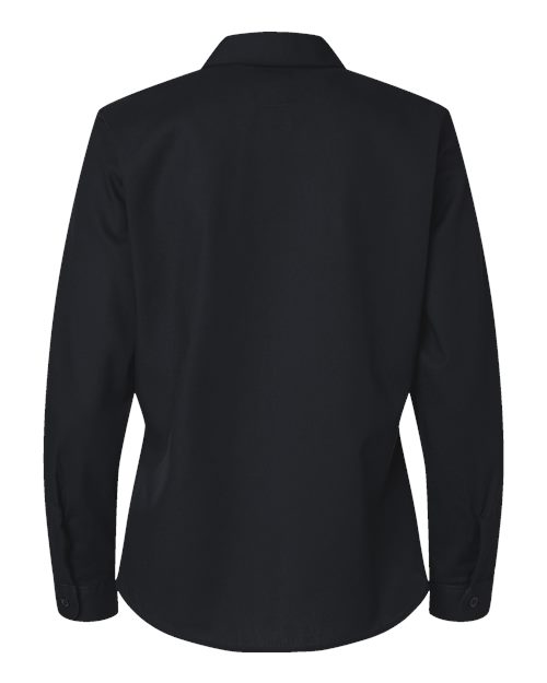 Women's Long Sleeve Industrial Work Shirt – Back