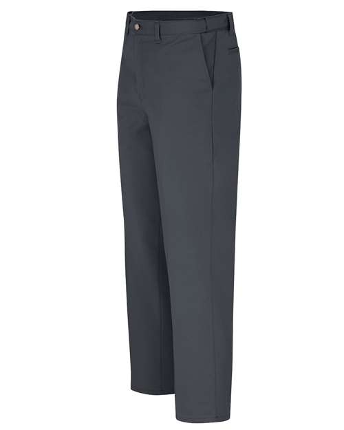 Men's Premium Industrial Flat Front Comfort Waist Pants – Detail