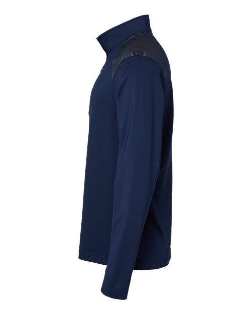Men's Ultimate365 Lightweight Shoulder Stripe Quarter-Zip Pullover – Detail