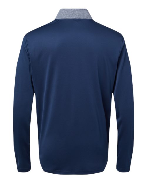 Men's Ultimate365 Heather Block Print Quarter-Zip Pullover – Back