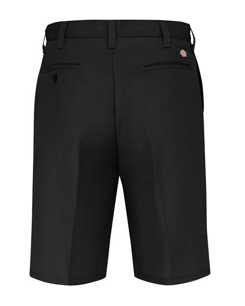 Men's Extended Sizes 11" Industrial Flat Front Shorts – Back