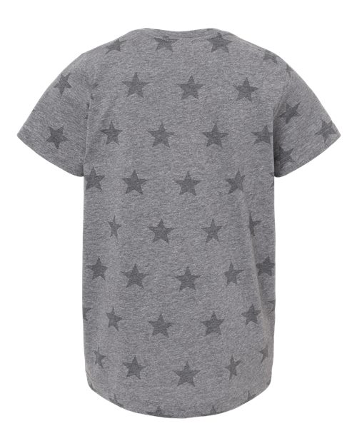 Youth Star Print Tee – Back