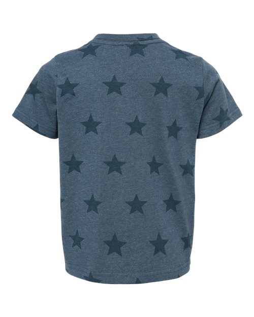 Toddler Star Print Tee – Back