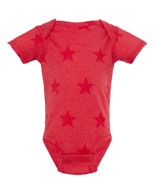 Infant Star Print Bodysuit – Front