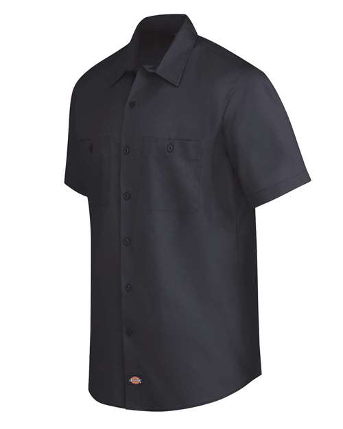 Men's Industrial Worktech Ventilated Short Sleeve Work Shirt – Side