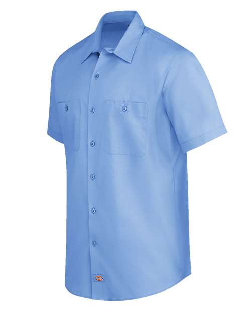 Men's Tall Industrial Worktech Ventilated Short Sleeve Work Shirt – Side