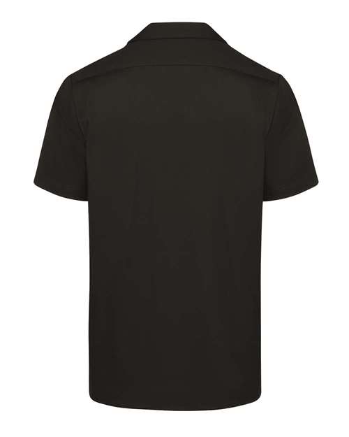 Men's Industrial Short Sleeve Cotton Work Shirt – Back
