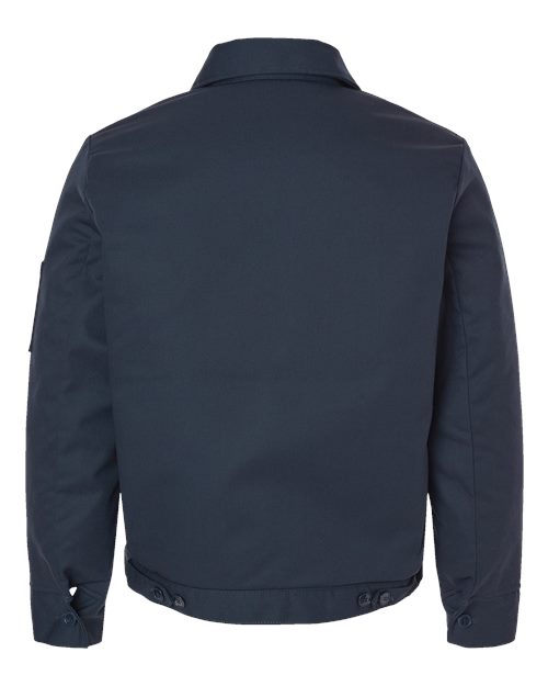 Unisex Tall Insulated Industrial Eisenhower Jacket - Tall Sizes – Back